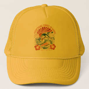Casquette Tout Vient En Vagues Rétro