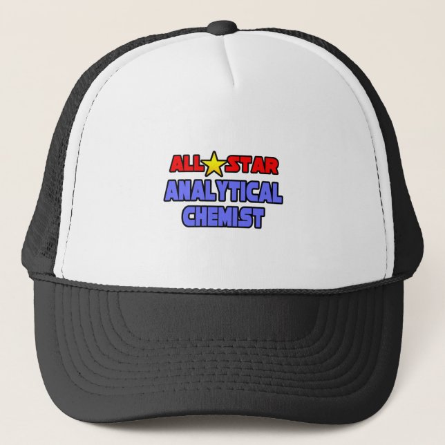 Casquette Toutes les étoiles de chimie analytique (Devant)