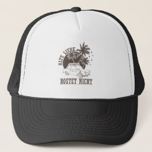 Casquette Trabi DDR Pappe "Alte Liebe rostet nicht"