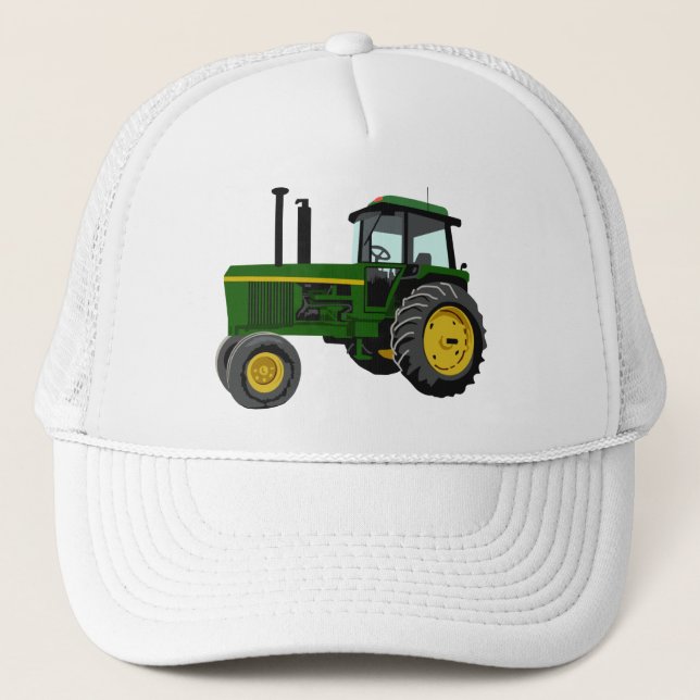 Casquette Tracteur vert (Devant)