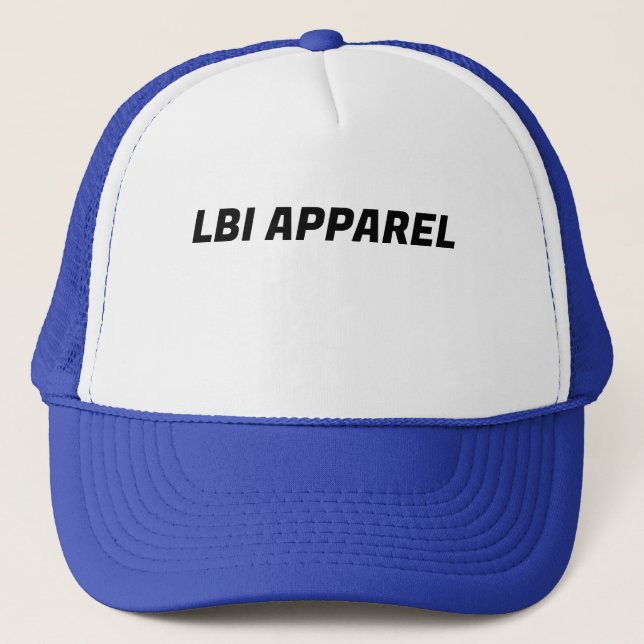CASQUETTE TRADEMARKED LBI APPAREL HAT (Devant)