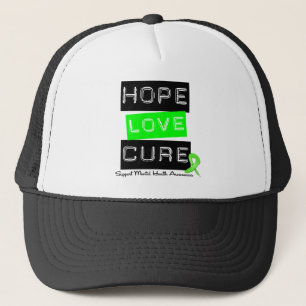 Casquette Traitement d'amour d'espoir - conscience de santé