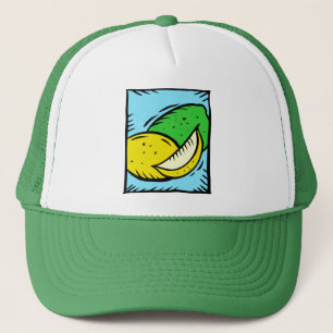 Casquette Tranche tropicale de jus de fruit de chaux de