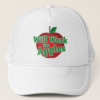 Casquette Travaillera pour des pommes