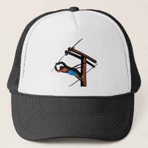 Casquette Travailleur électrique d'électricien de monteur
