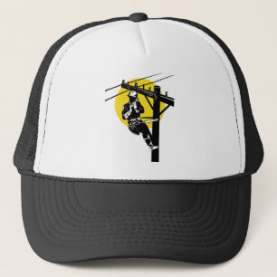 Casquette Travailleur électrique d'électricien de monteur