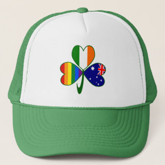 Casquette Trèfle de la fierté gay irlandaise australienne