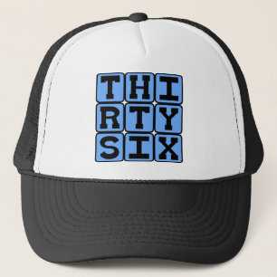 Casquette Trente Six, Numéro 36