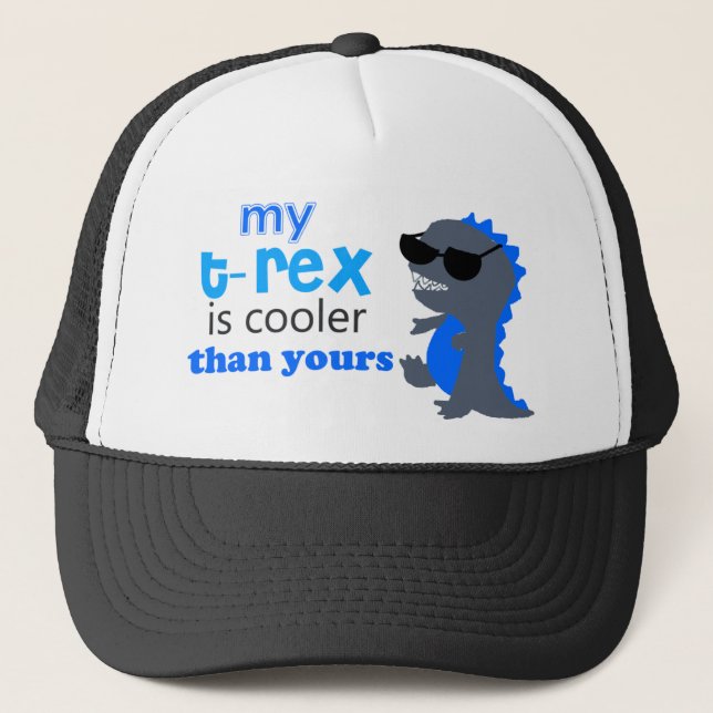 Casquette Trex de chemise de dinosaure de T-rex (Devant)