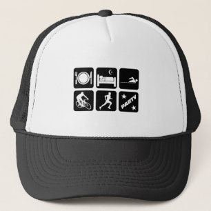 Casquette Triathlon drôle