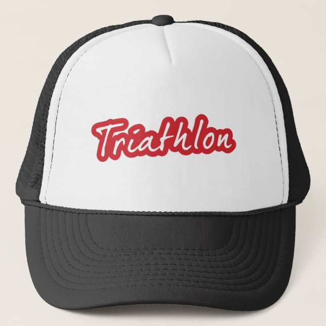Casquette Triathlon Mania (Devant)