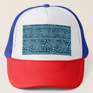 Casquette Tribal vintage ethnique, sans couture motif.