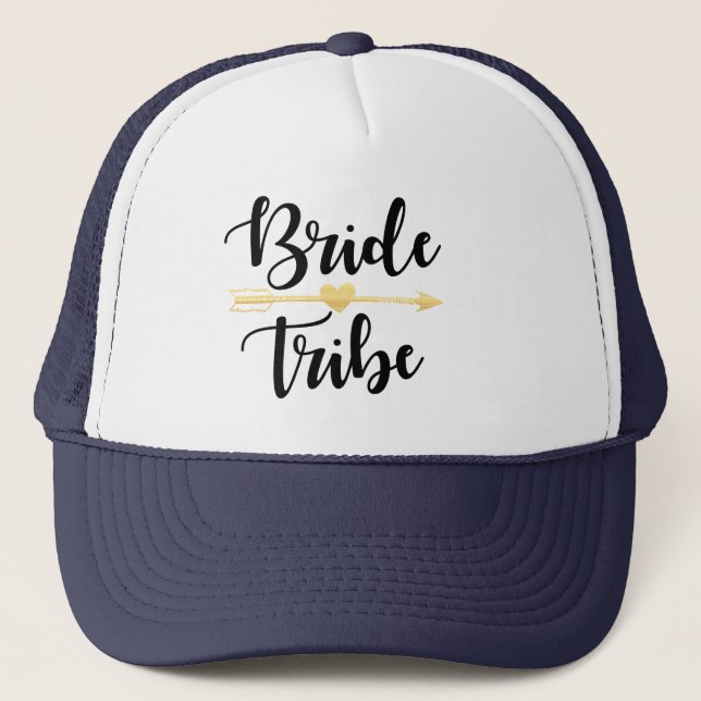 Casquette Tribe de mariée |Équipe Bride (Devant)