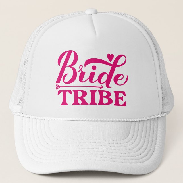 Casquette Tribu de mariée (Devant)