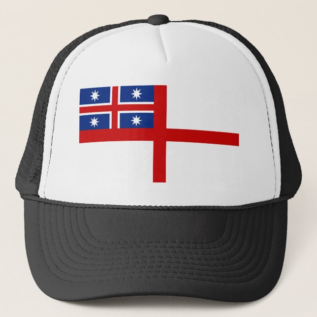 Casquette Tribus unies du drapeau de la Nouvelle Zélande (Devant)