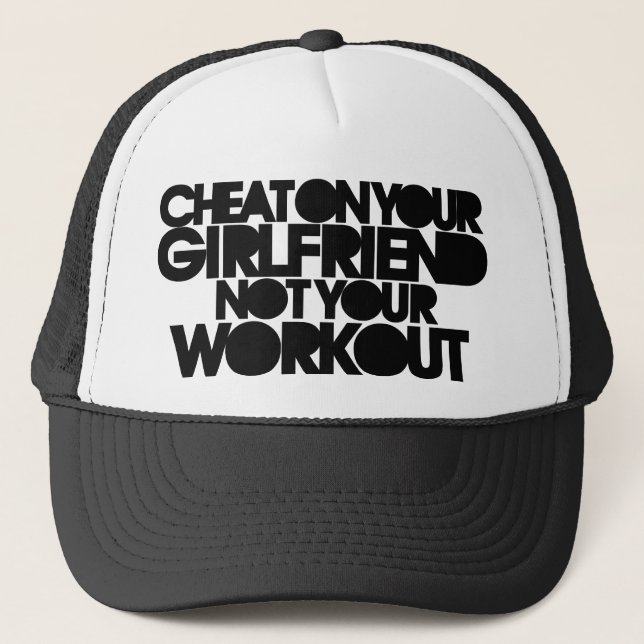 Casquette Tricher sur ta petite amie (Devant)