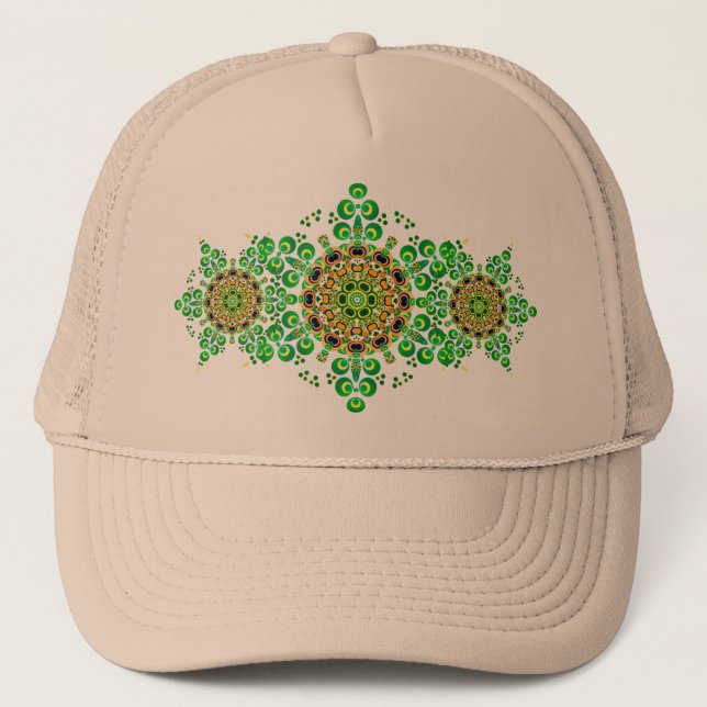 Casquette TriFractal (Devant)