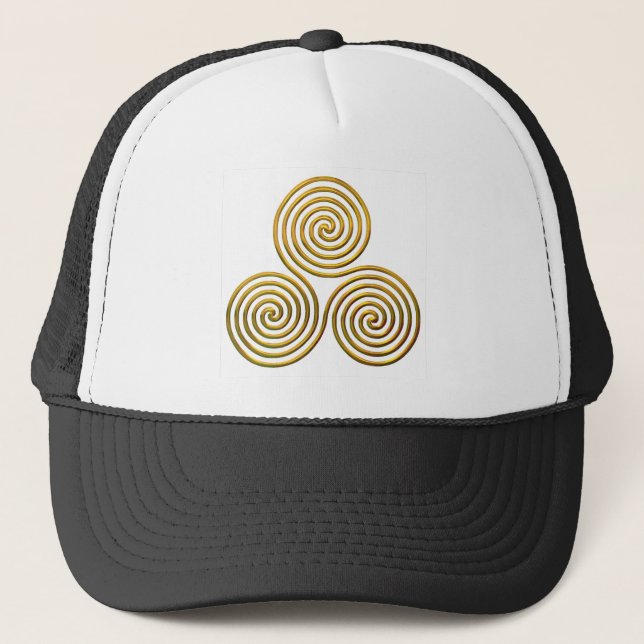Casquette Triskele-or (Devant)
