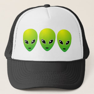 Casquette Trois Aliens verts