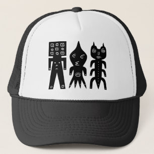 Casquette Trois monstres
