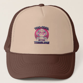 Casquette Trop Cool Pour Cette Chronologie - Retro Neon Robo