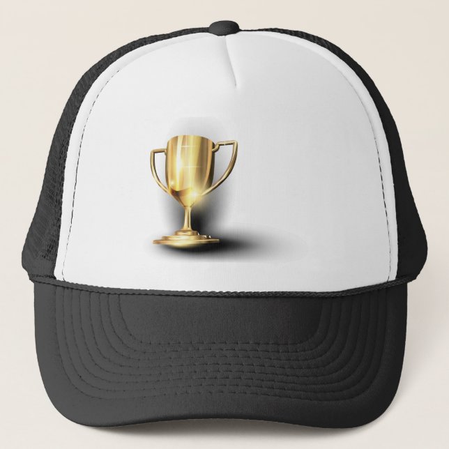 Casquette Trophée d'or (Devant)