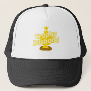 Casquette Trophy Husband Cheeky Humor Motto Cartoon