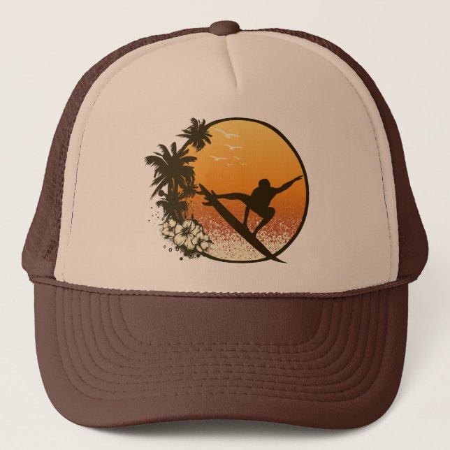 Casquette Tropical personnalisable (Devant)