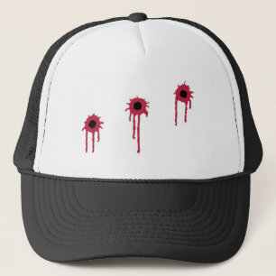 CASQUETTE TROUS DE BALLE SANGLANTS