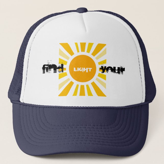 Casquette Trouvez votre propre lumière (Devant)