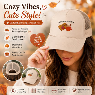 Casquette Trucker « Ambiance Automnale Cosy » - H