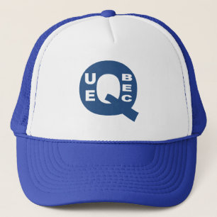 Casquette Trucker blanc Royal DESIGN QUEBEC Truckerkappe