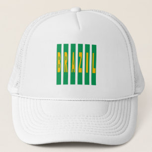 Casquette Trucker blanche DESIGN BRAZIL