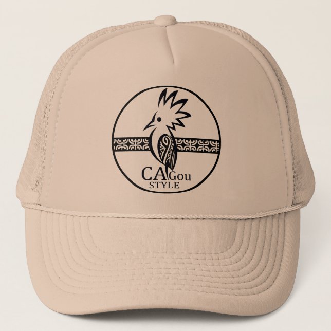 Casquette Trucker CAgou STYLE Truckerkappe (Vorderseite)