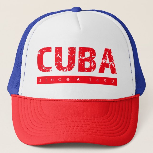 Casquette Trucker Cuba (Devant)