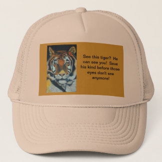 CASQUETTE TRUCKER HAT SAUVER LE TIGER