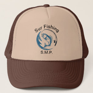 Casquette Trucker Hat Tan et pêche Brown