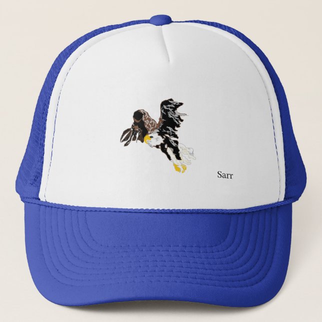 Casquette Trucker Hat's : Bald Eagle (Devant)