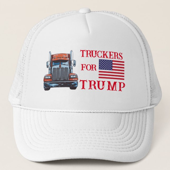 Casquette Truckers pour Trump 2024 (Devant)