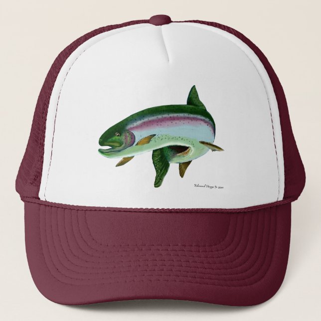 Casquette Truite arc-en-ciel II (Devant)