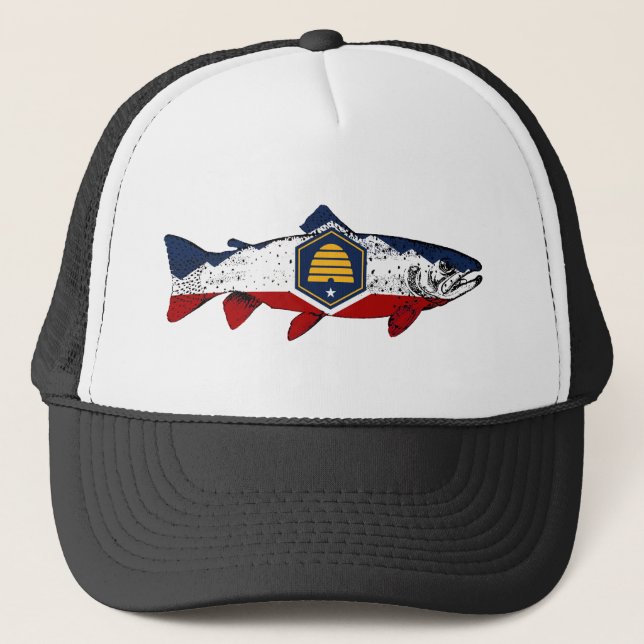 Casquette Truite de l'Utah (Devant)