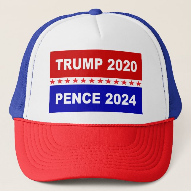 CASQUETTE TRUMP 2020 PENCE 2024 (Devant)