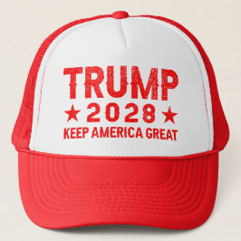 Casquette Trump 2028 Garder l'Amérique grande