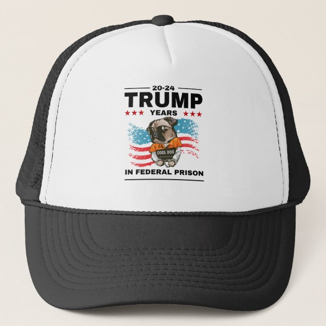 Casquette Trump 20-24 ans en prison, démocrates libéraux (Devant)