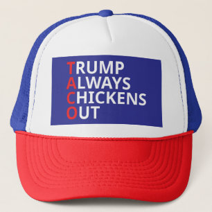 Casquette Trump chasse toujours les poulets