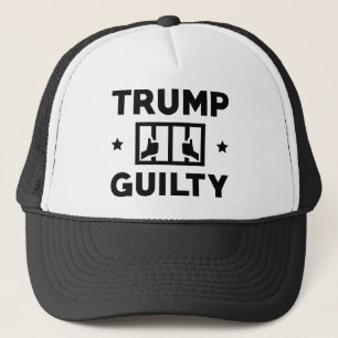 Casquette Trump coupable