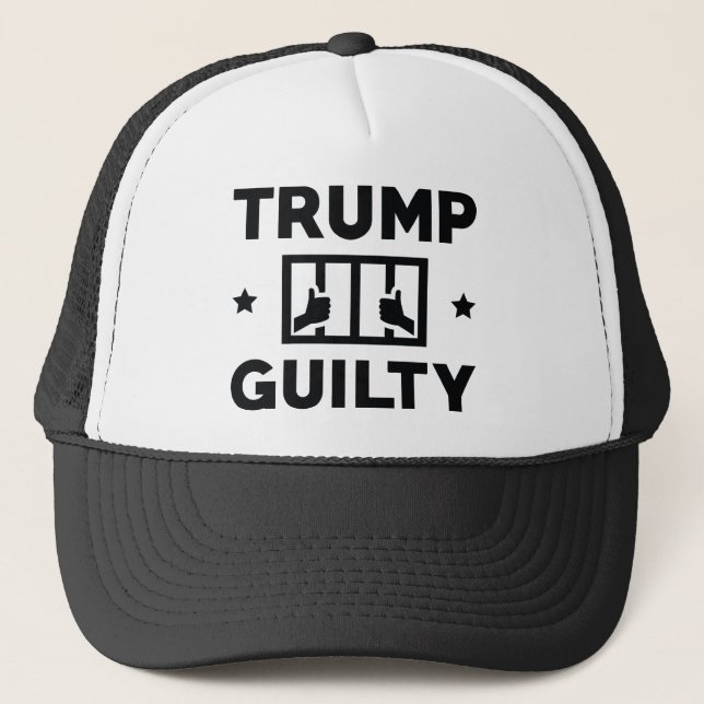 Casquette Trump coupable (Devant)