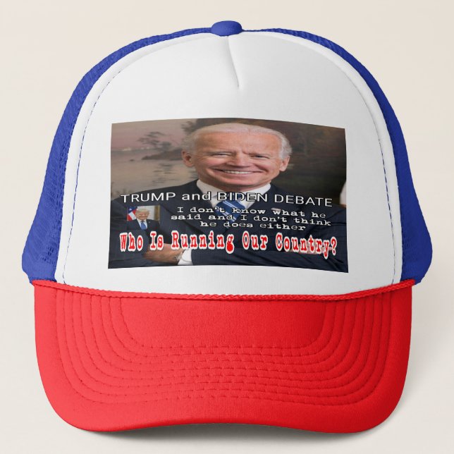 Casquette Trump et Biden (Devant)