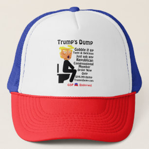 Casquette Trump et Trump