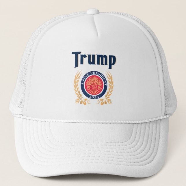 Casquette Trump Fine President 2024 (Devant)